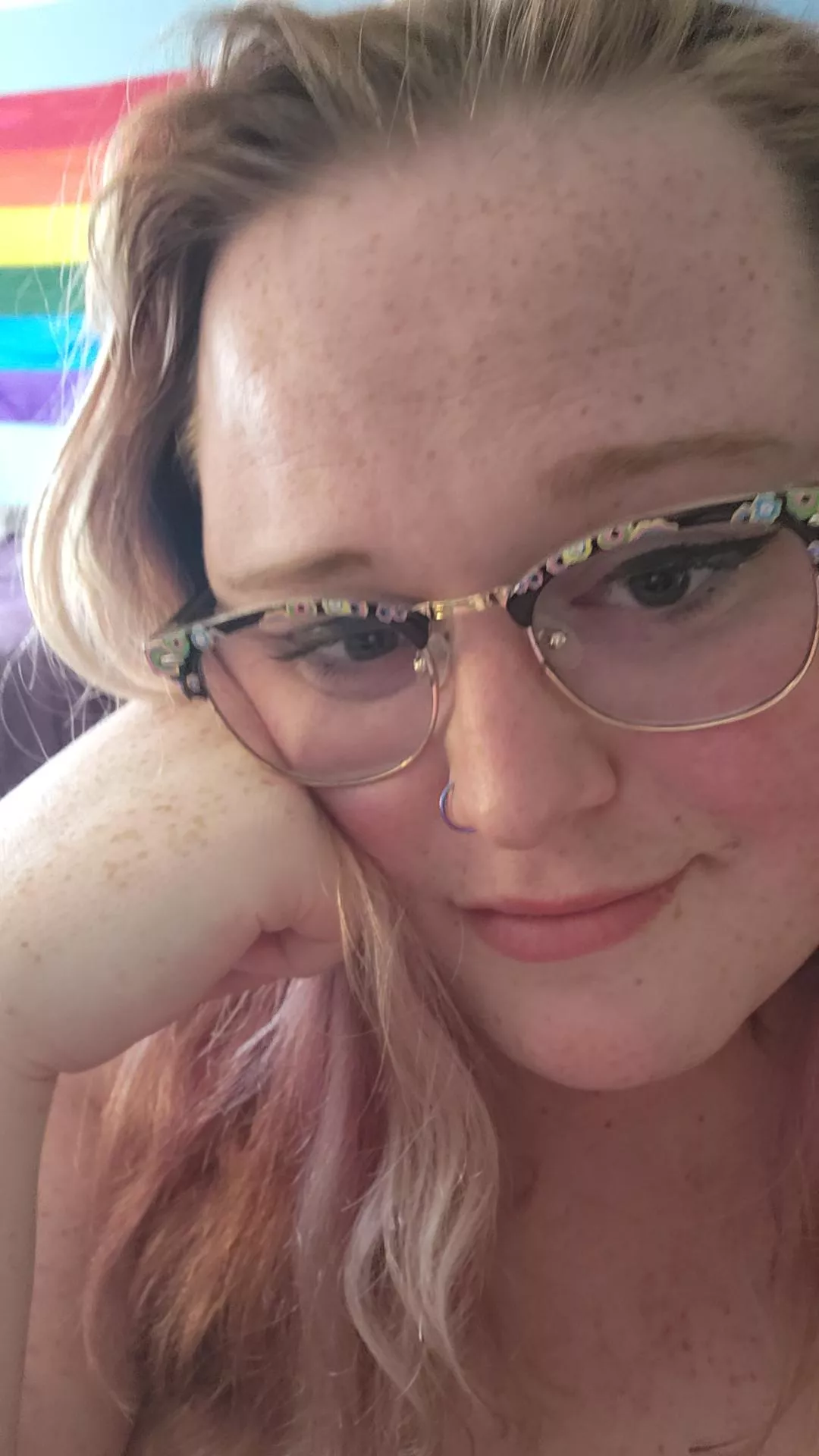 Here's my chubby little selfie