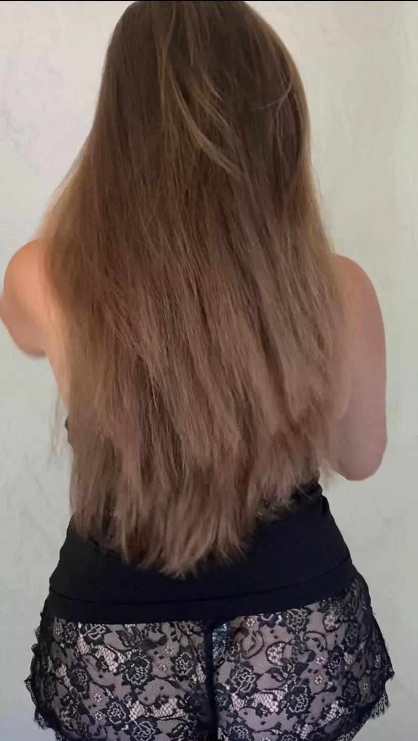 I hope my hair is long enough