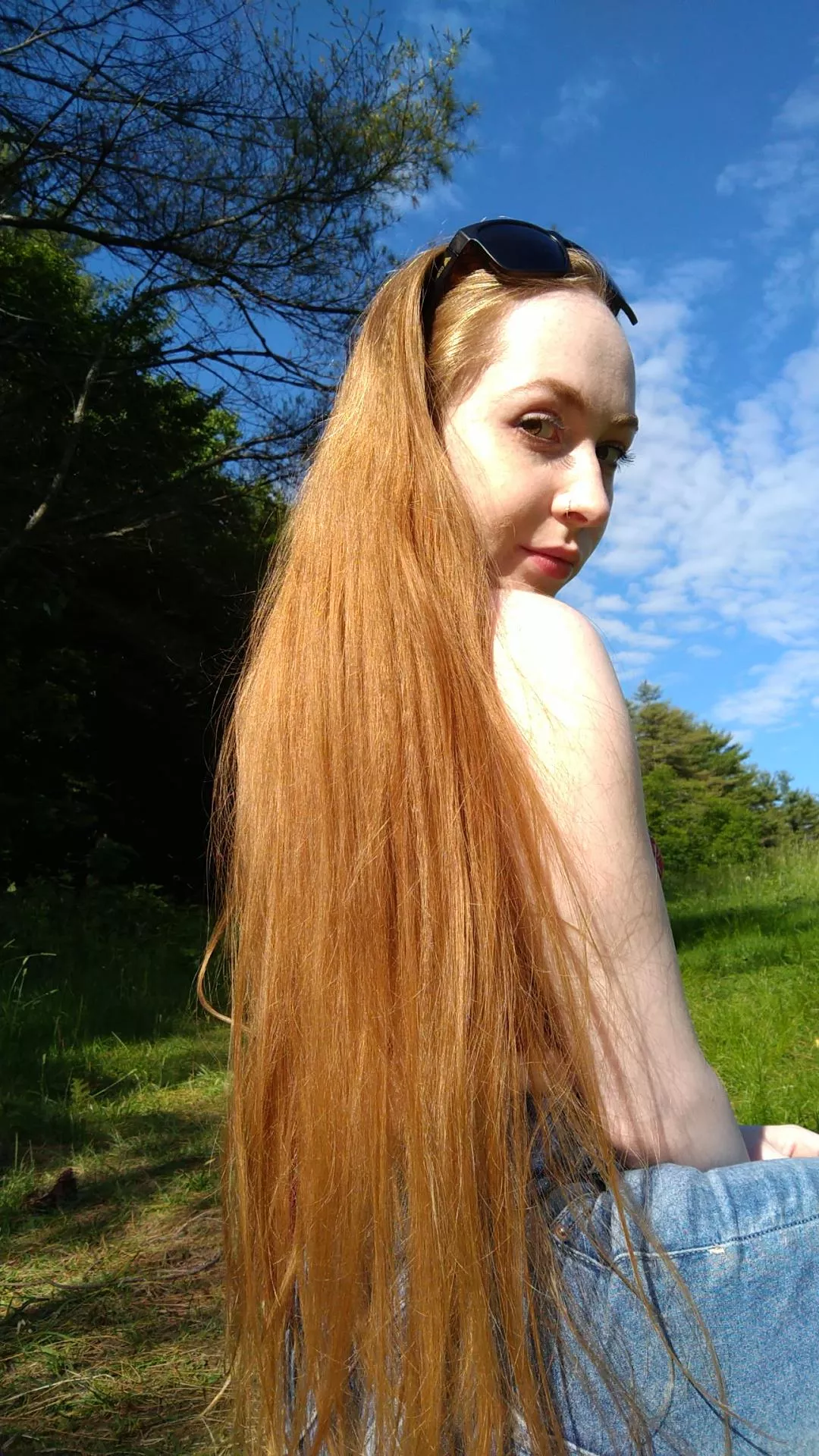 I usually call my hair strawberry blonde, what would you call it?