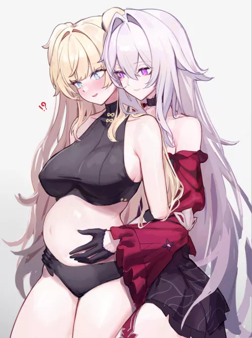 Latest chapter of Honkai Impact getting wild (lysh_7)