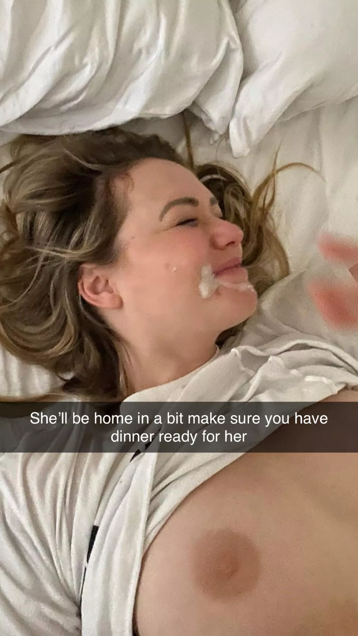 My GF went over to my bully’s house and got sent this. Should i be worried??