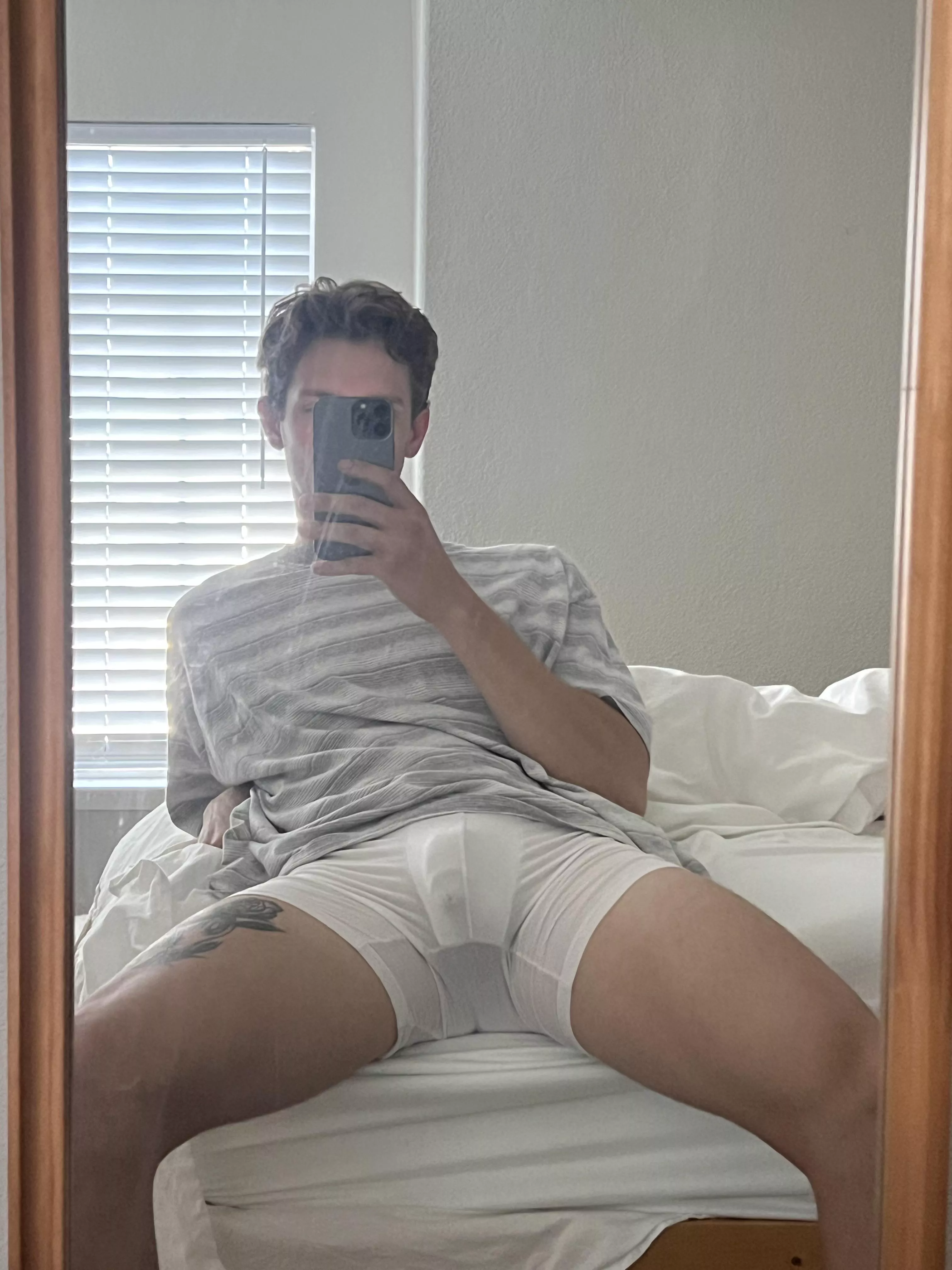 My white CKs that can be just a little revealing