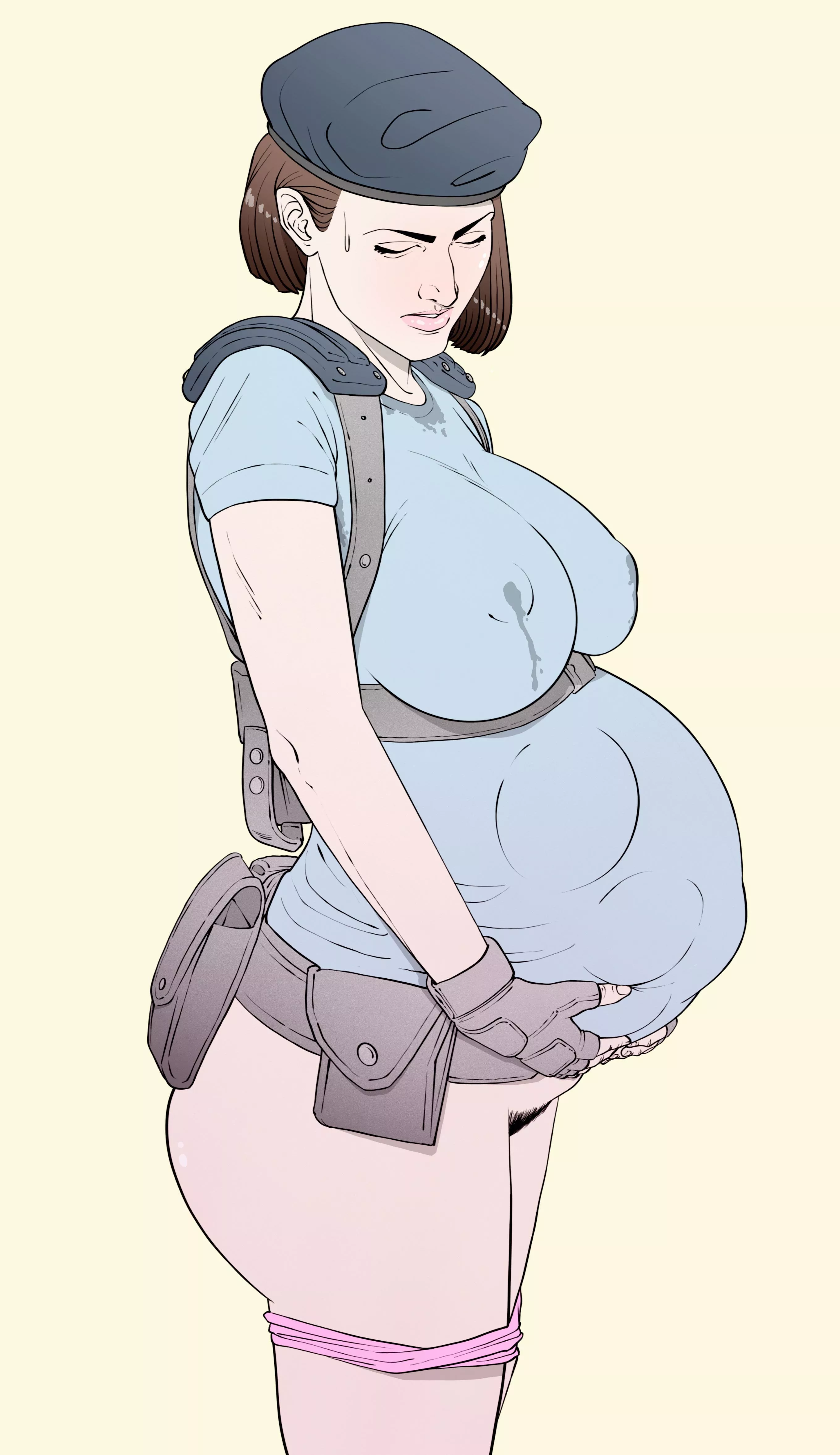 Plant 42 got to Jill, art by @_lastcallforsin (oc)