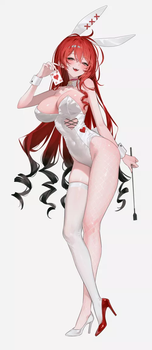 Redhead Bunny Girl 