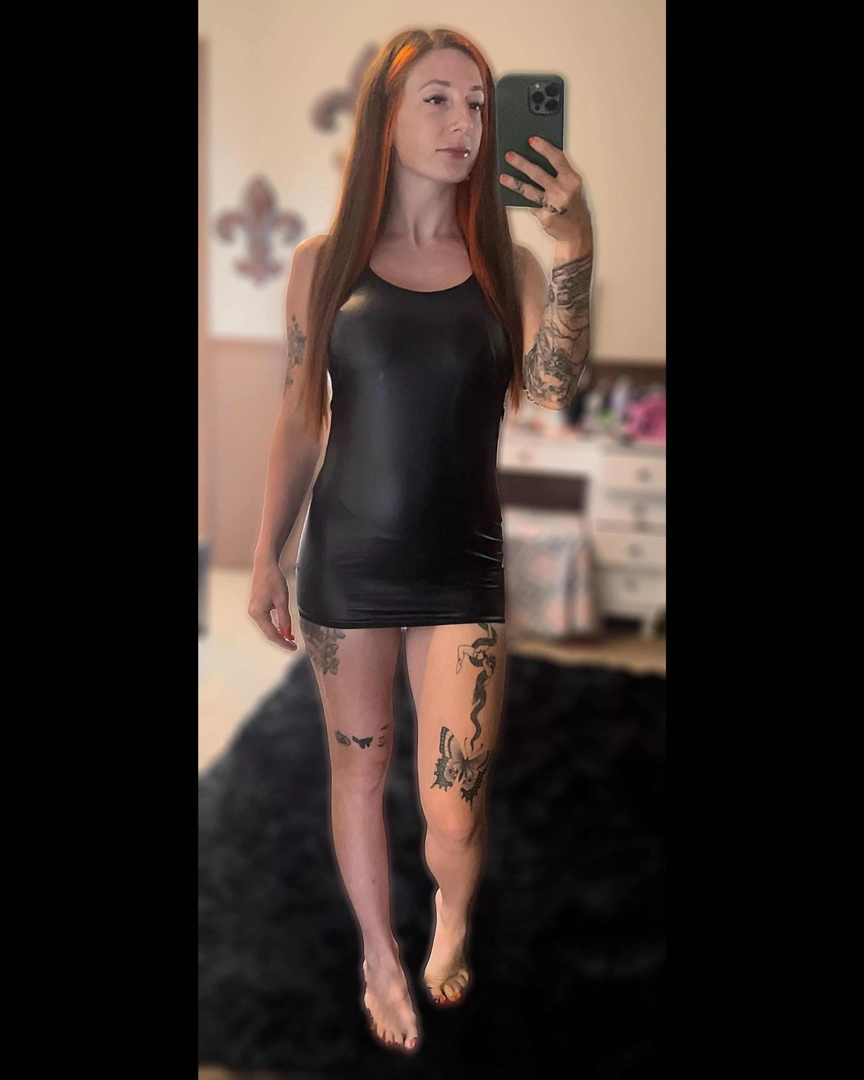 This dress may be a little too short 