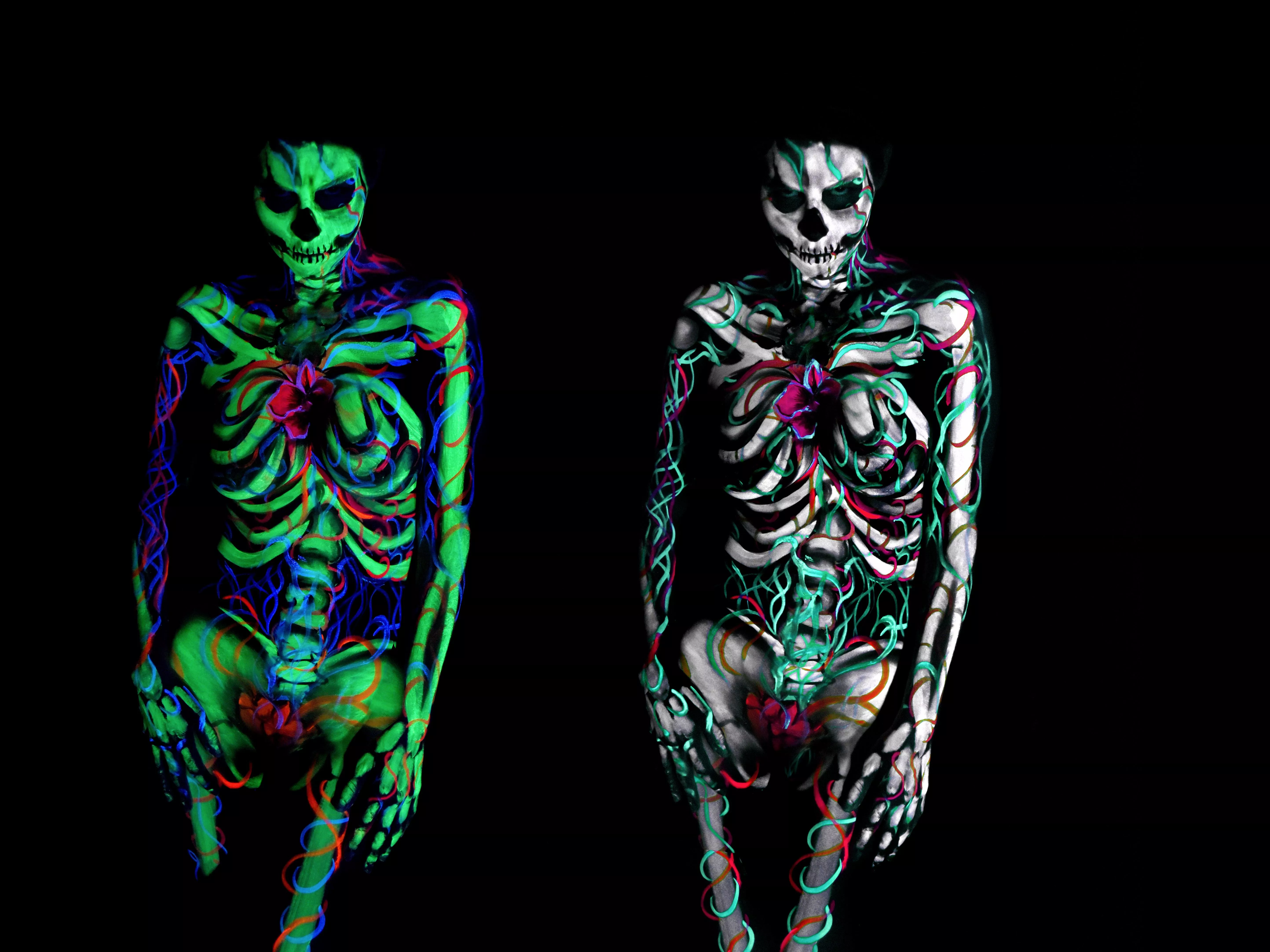 Victoria Sun - UV vs Regular Light