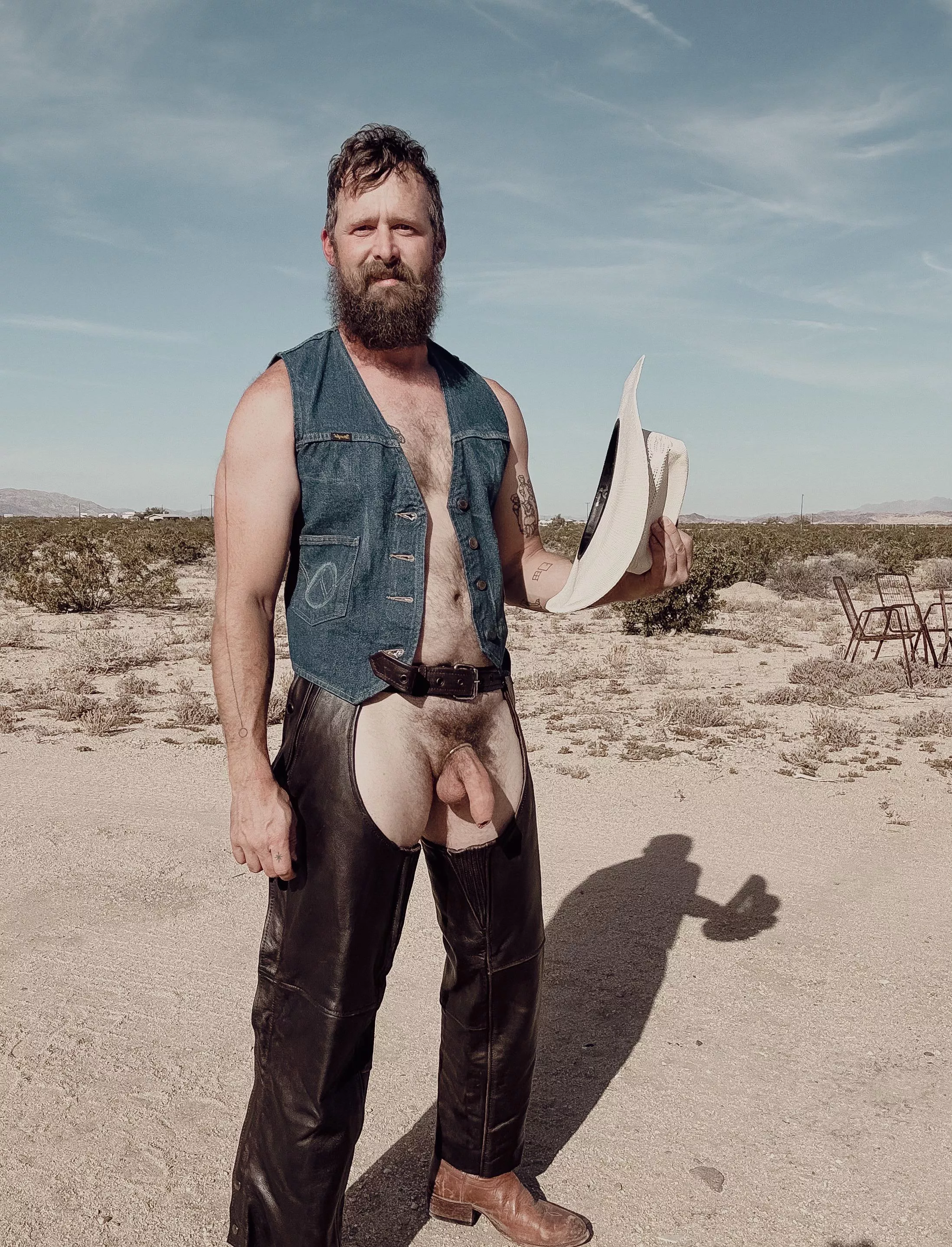 Who wants to come help daddy on the homestead?