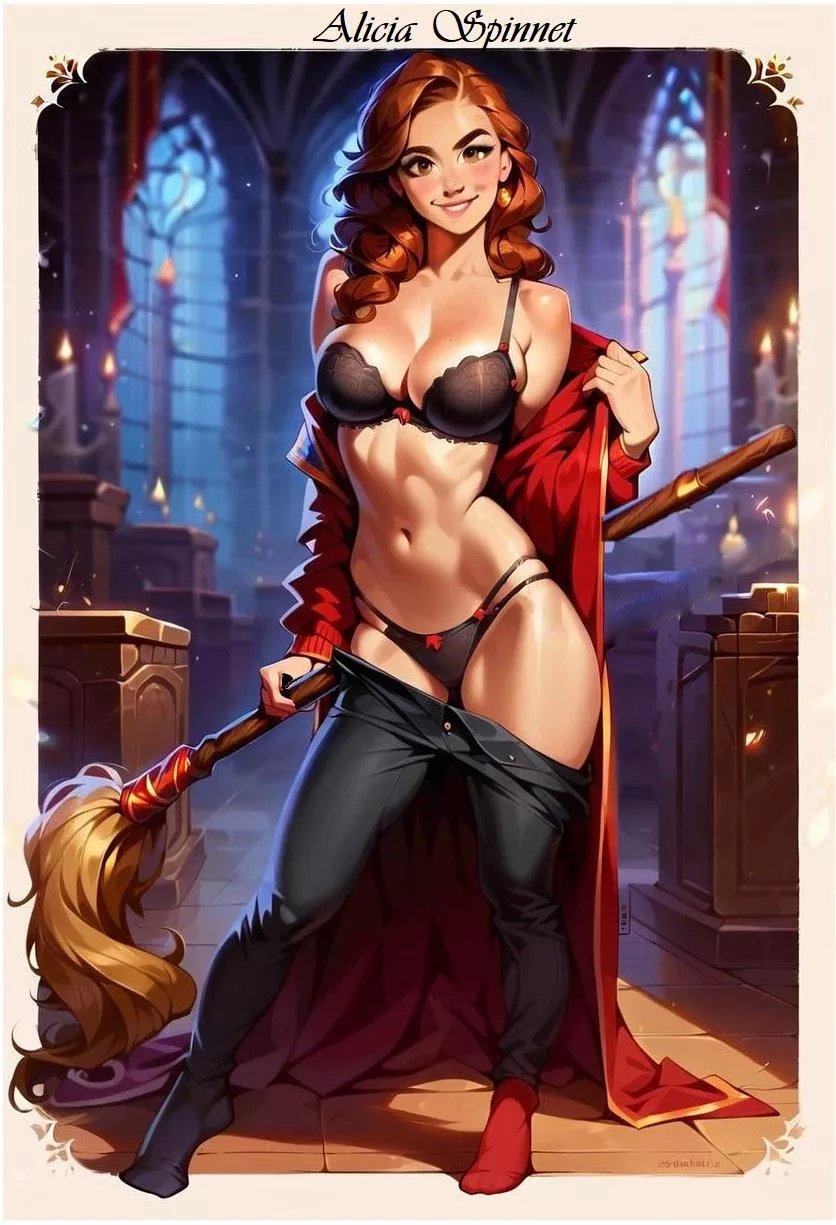 Alicia's Chocolate Frog Card [Rohsaw]