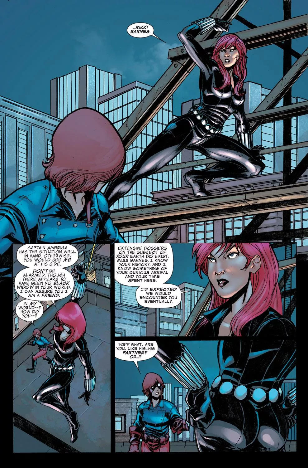 Black Widow [Nomad: Girl Without A Word #1]