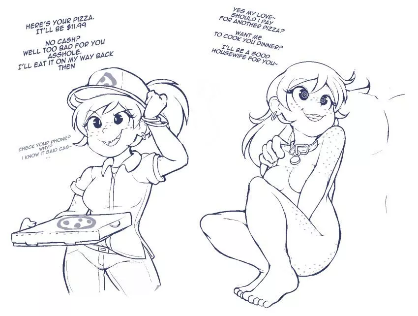 Costumer service is best service~ (sweaterbrat)