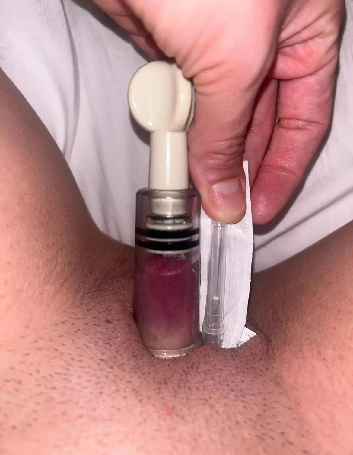 Desperate big clit