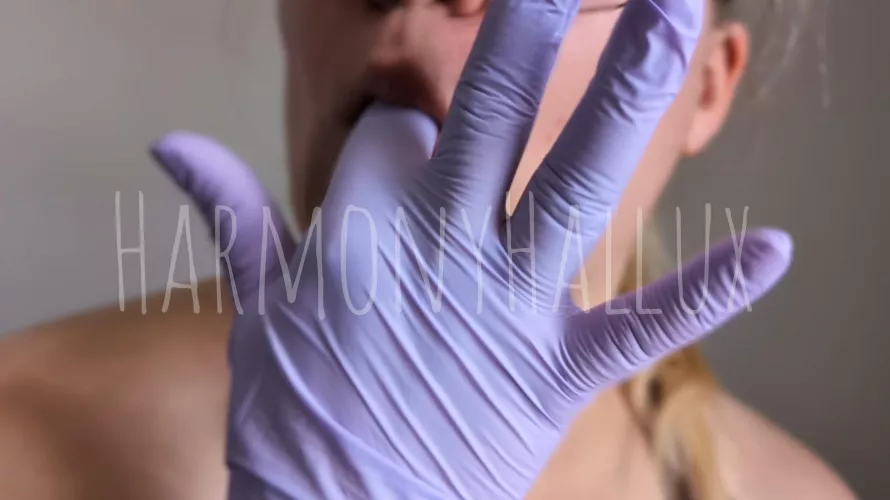 Ever met a girl with a glove fetish?