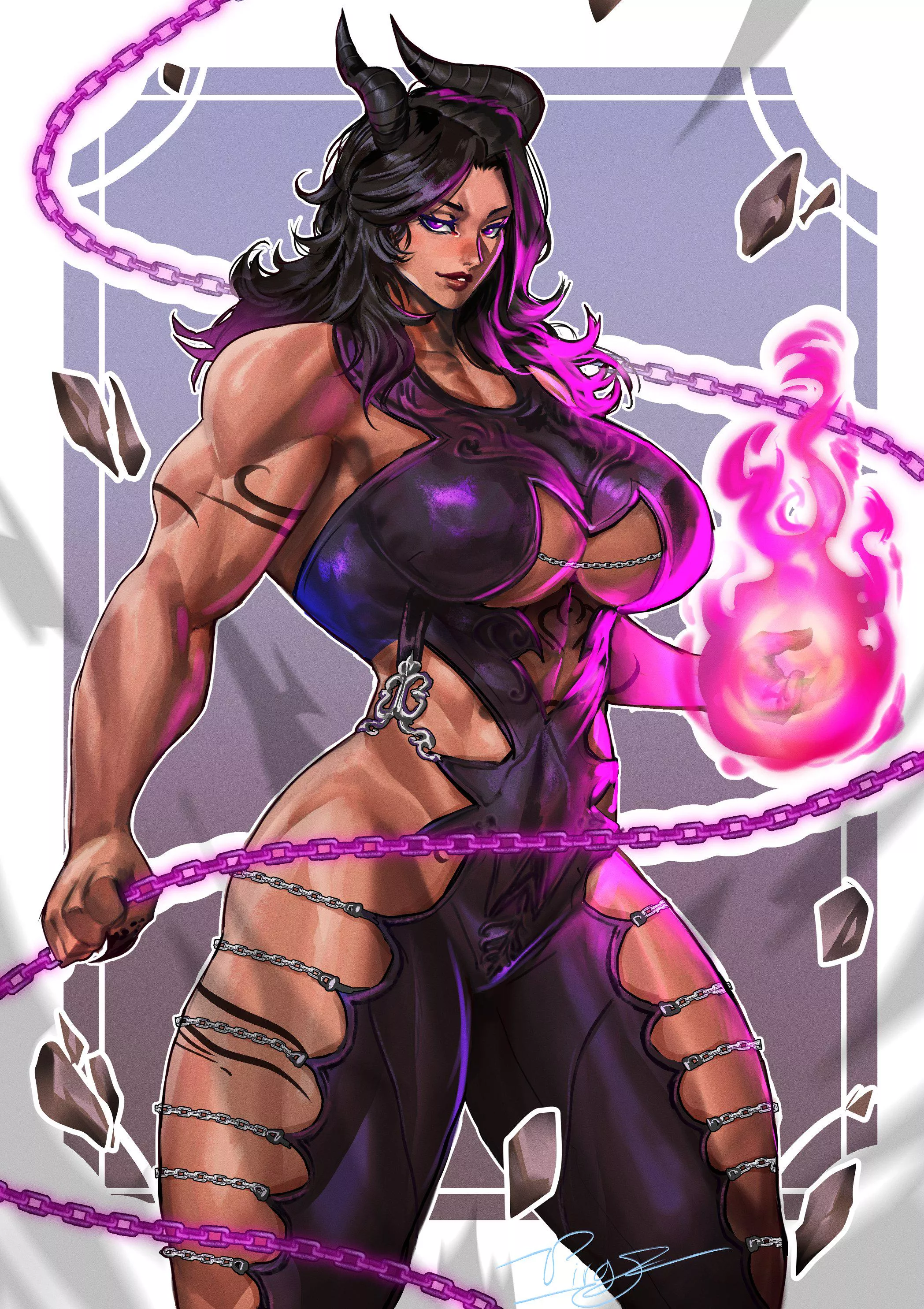 Fire demon [@1509Virgoart]