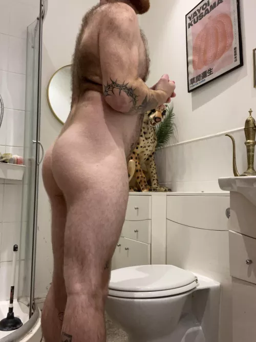 Fresh out of the shower 