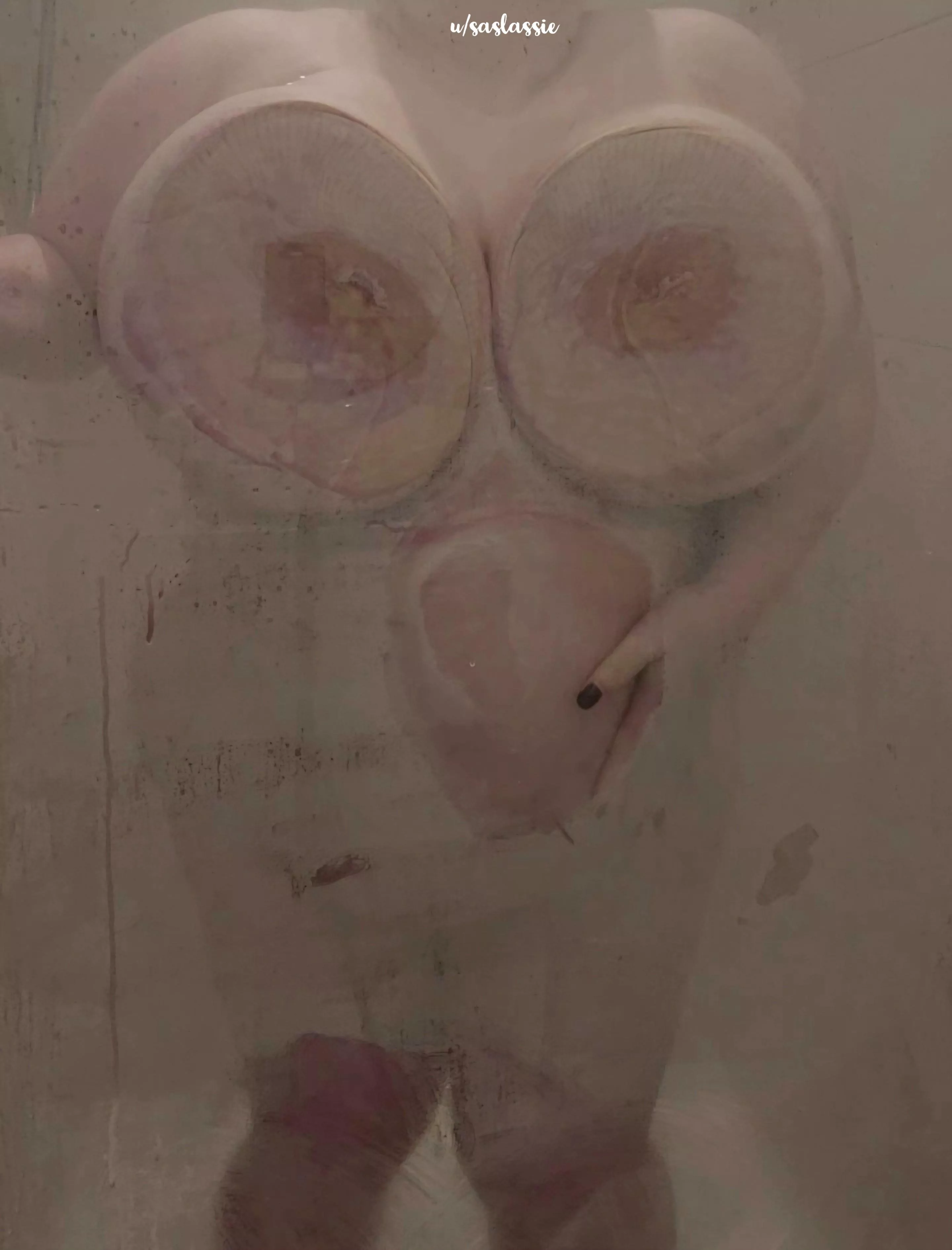 Get steamy and press me up against the shower door