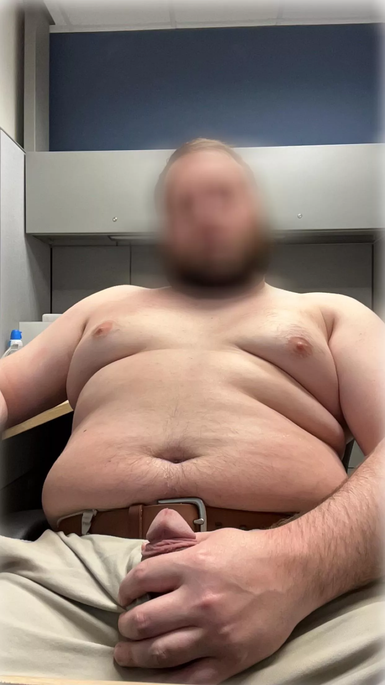 Got a little too horny in the office, I hope nobody saw me