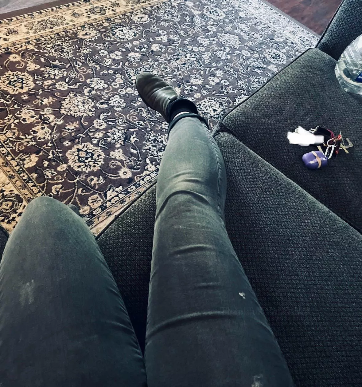 ~I like to paint in boots