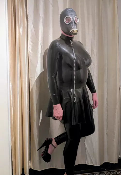 Is someone taking the leash?