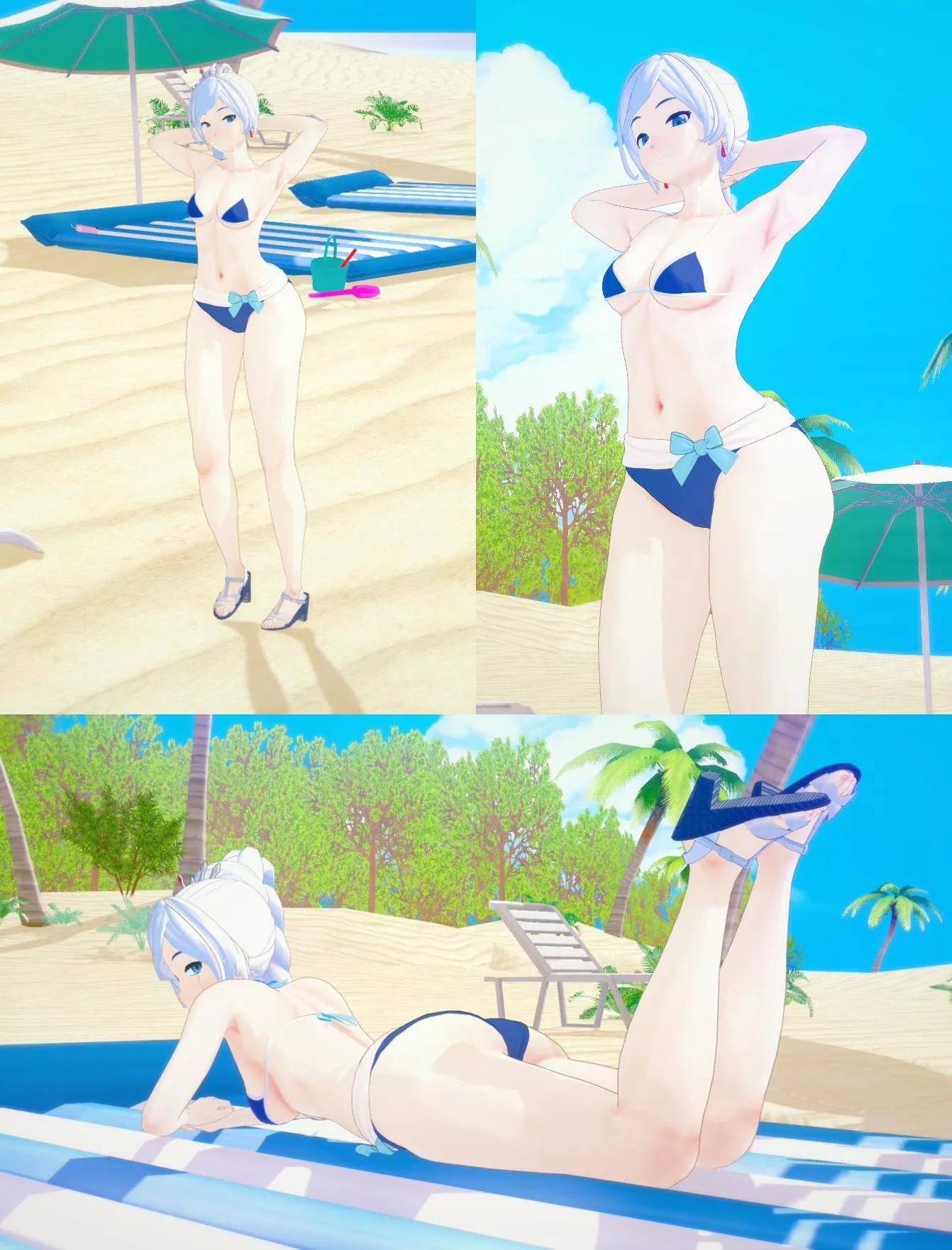 (liberatedsquid) Beach Weiss Schnee