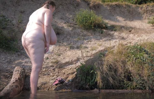 me getting out of the water