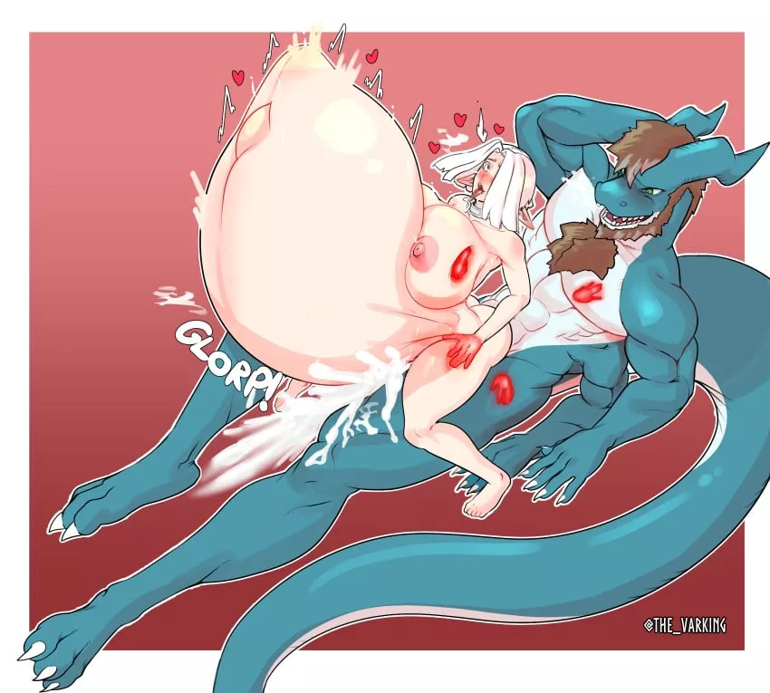 [M/F] she's about to burst (arykai)