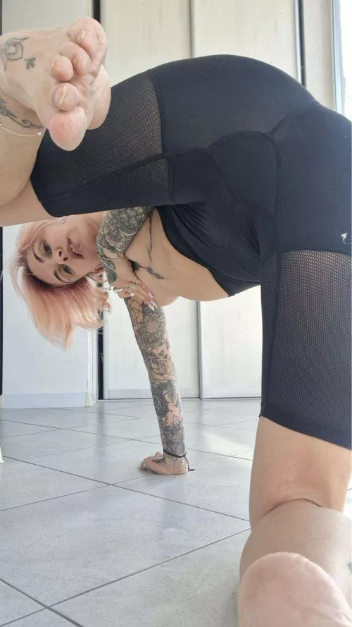 Naked yoga? More like naked empowerment.