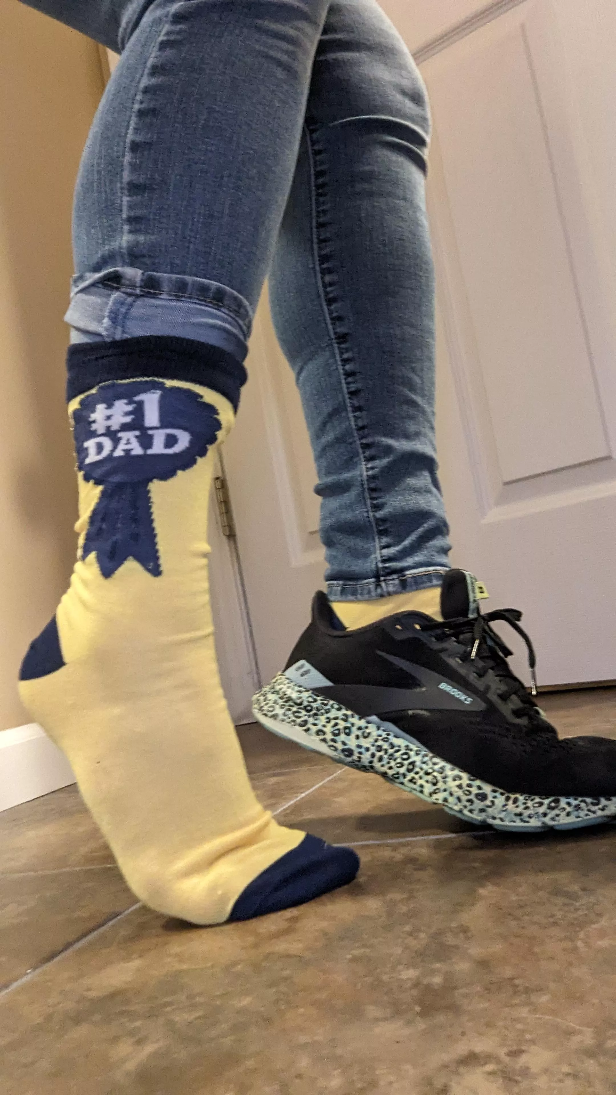 [Selling] Father's Day socks for sale! Worn for workouts, sports games, work shifts etc. 