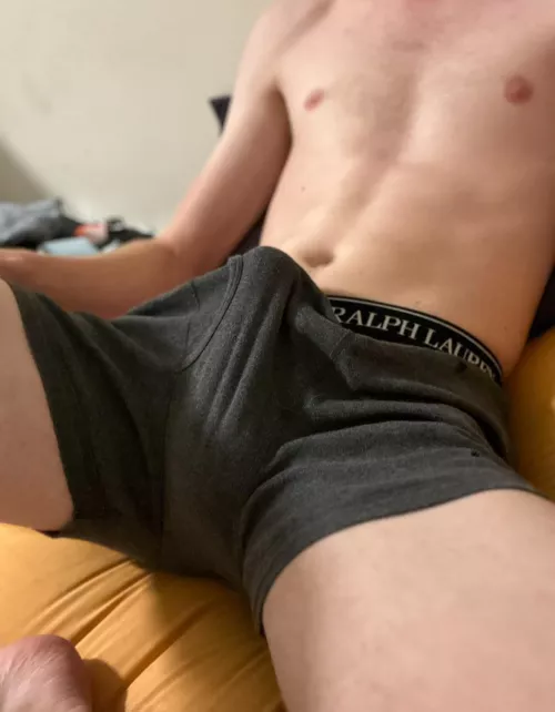 This underwear starts to feel real tight. (23)