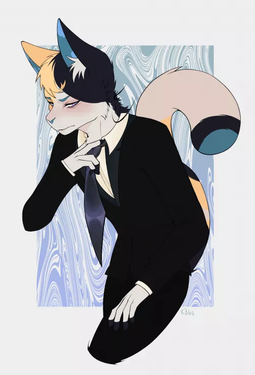 worker cat (art by me, kaiw)