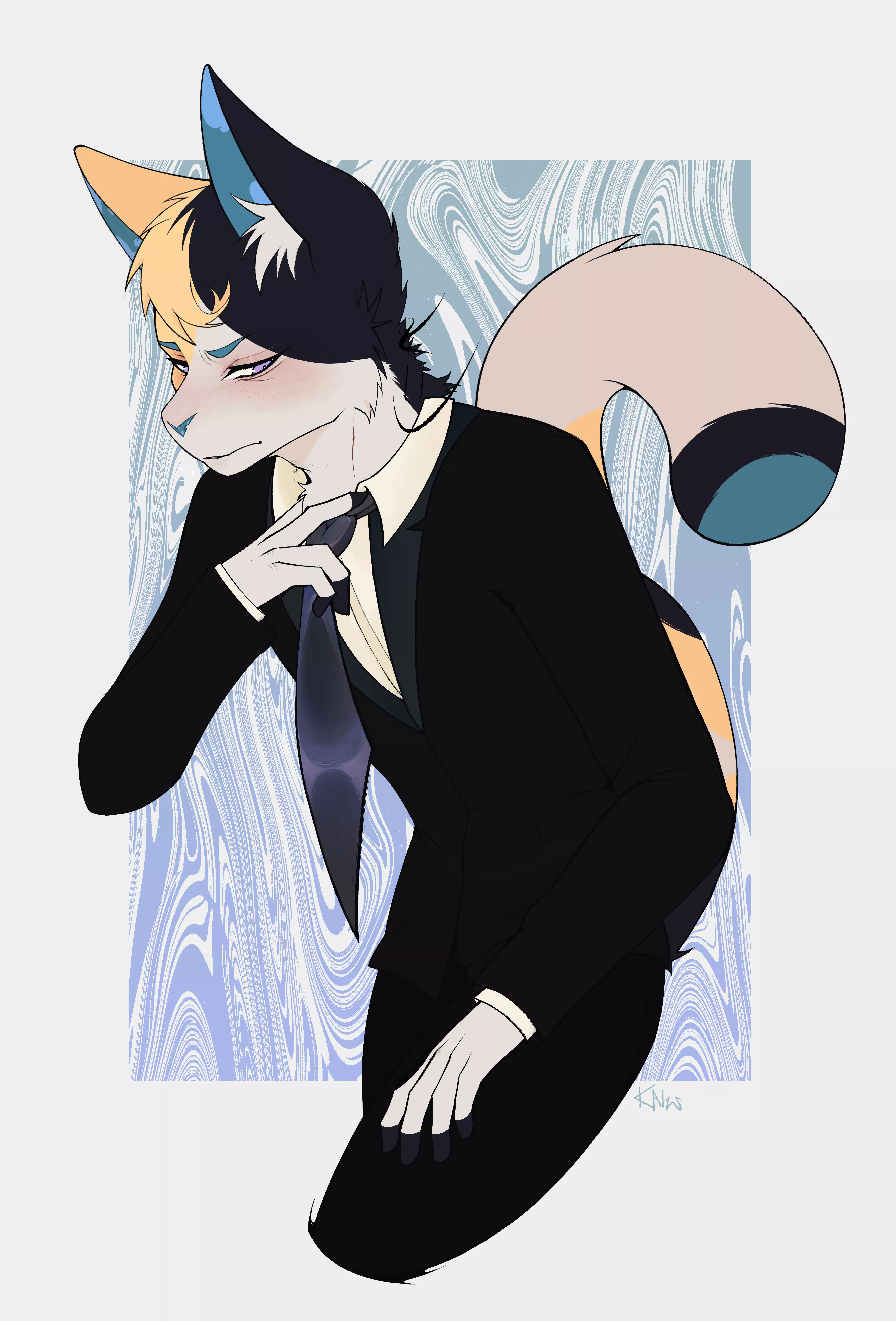 worker cat (art by me, kaiw)