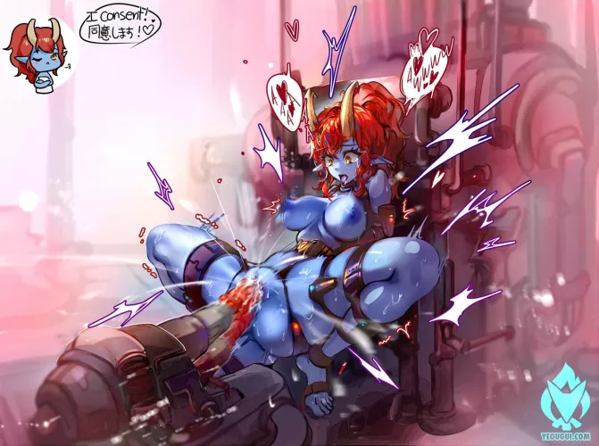 At what size are they considered industrial fucking machines?