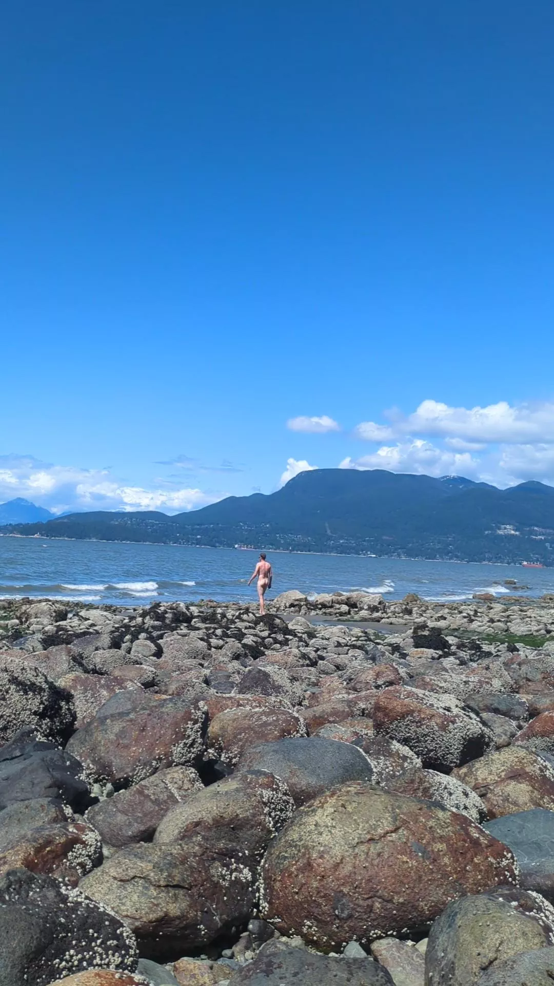 Birthday suit stroll 🎂