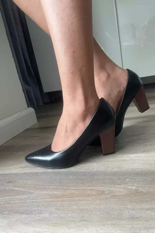 Black heels 