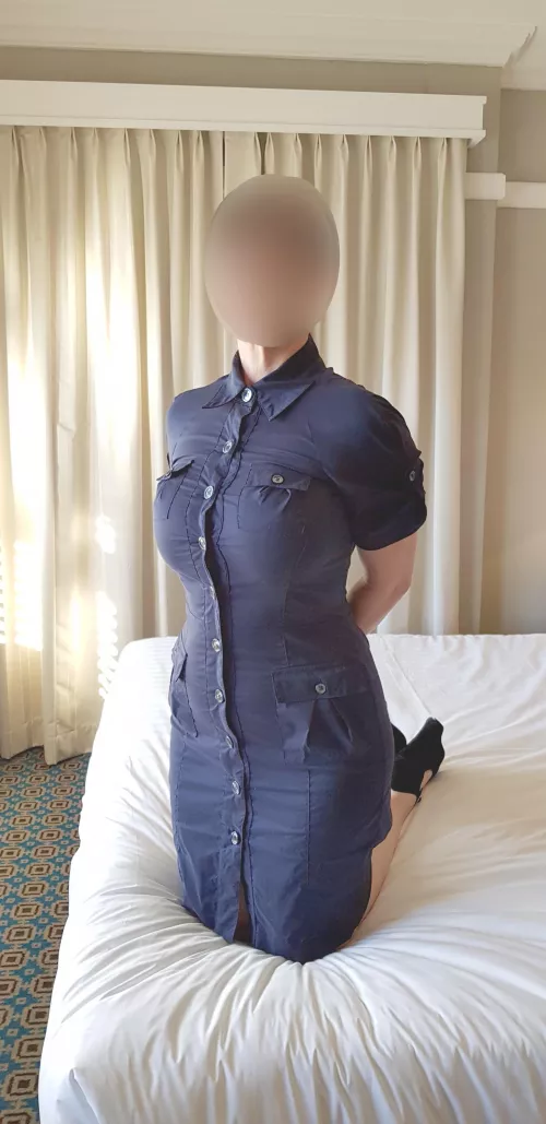 Can she get a little help with her buttons