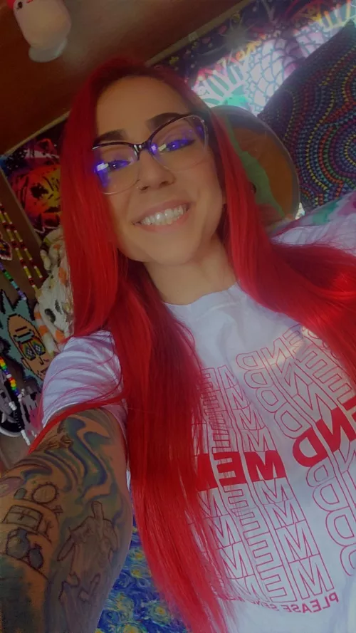 Can you read my shirt? 