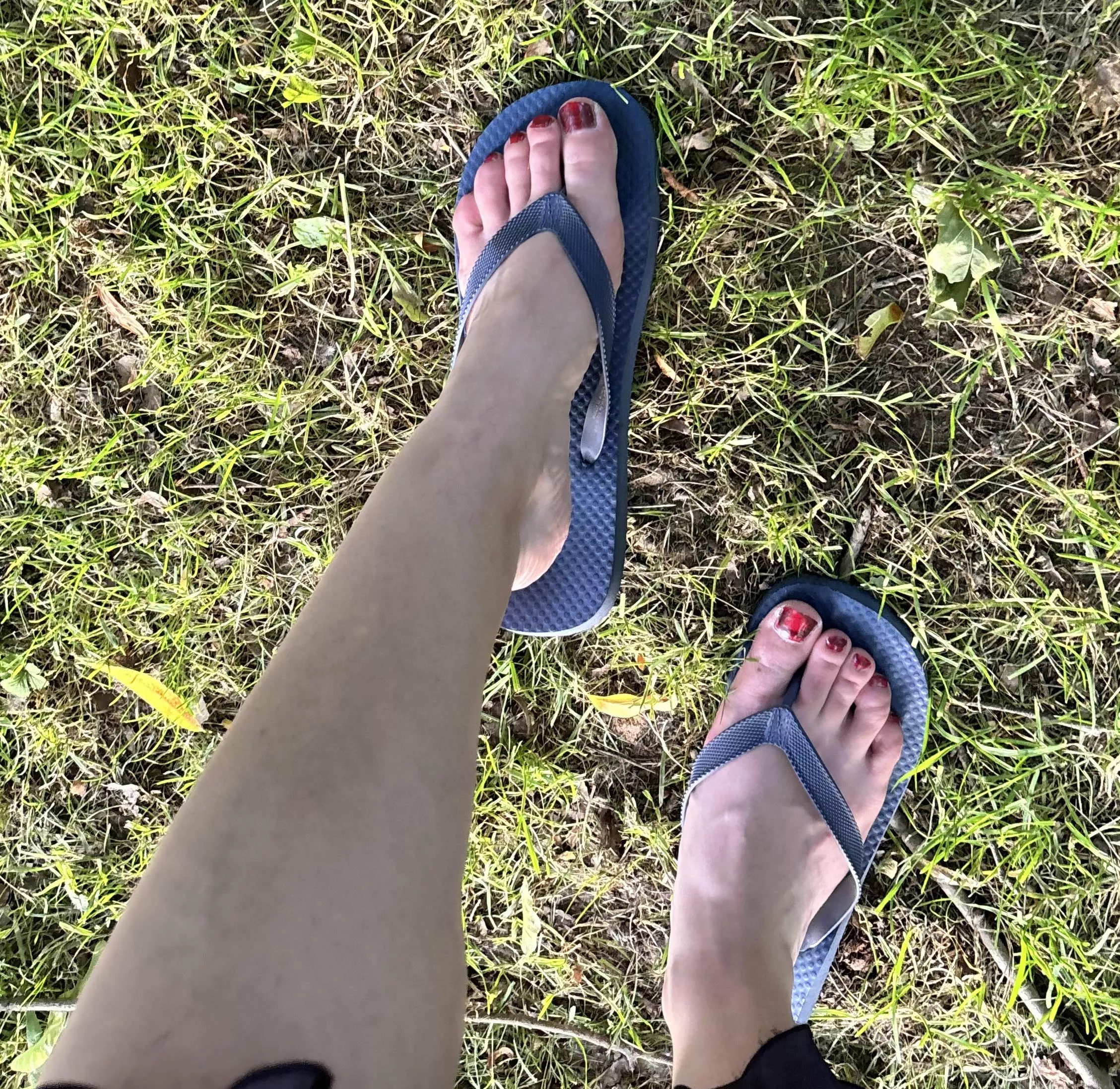 Flip flop feet