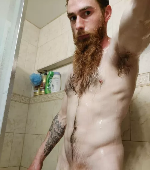 Ginger bearded fire crotch