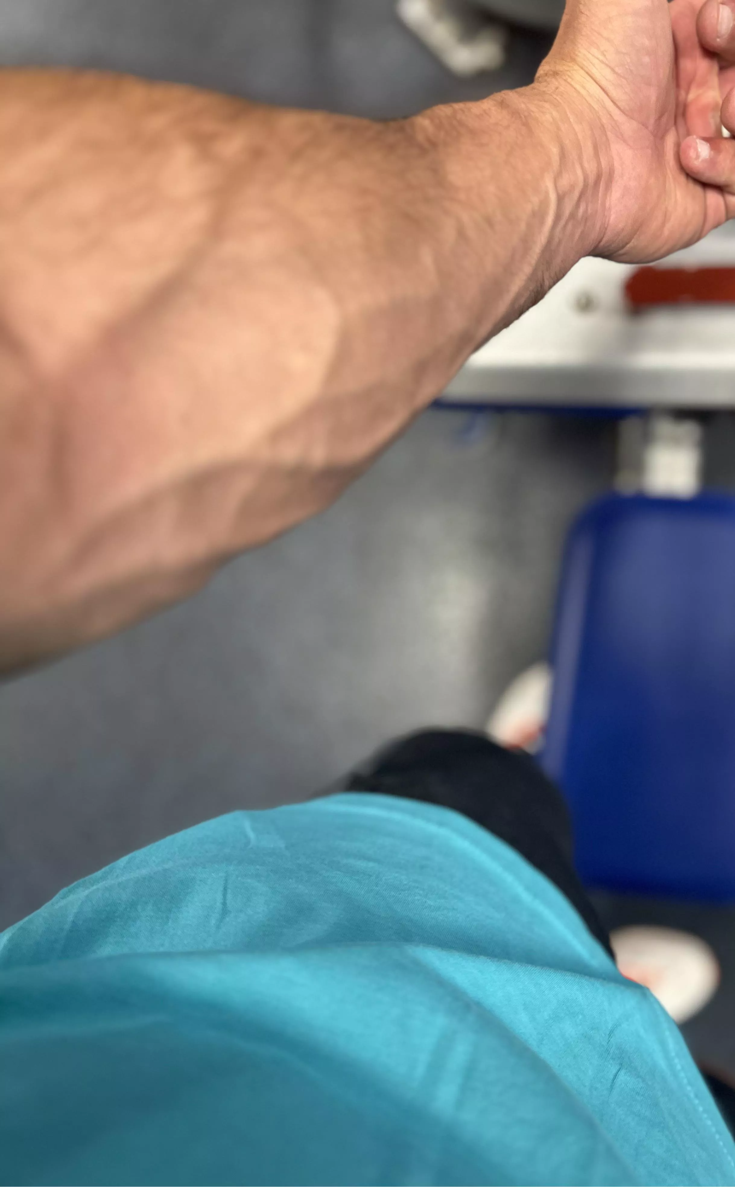 Guess what these forearms can do