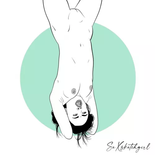 Hanging around (by Sexsketchgirl)