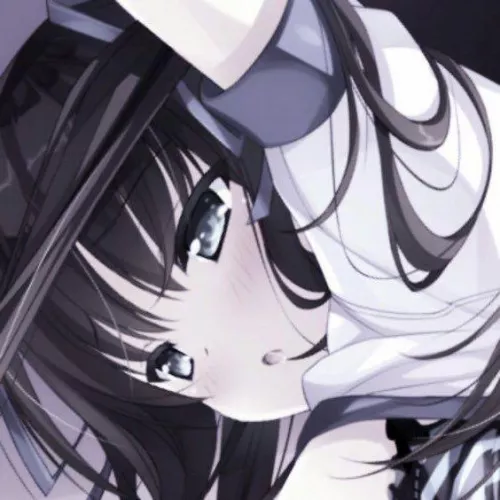 LF Color Source: black hair, gray eyes, long hair, blush, open mouth, saliva, clothes, bra, bra pull, breasts