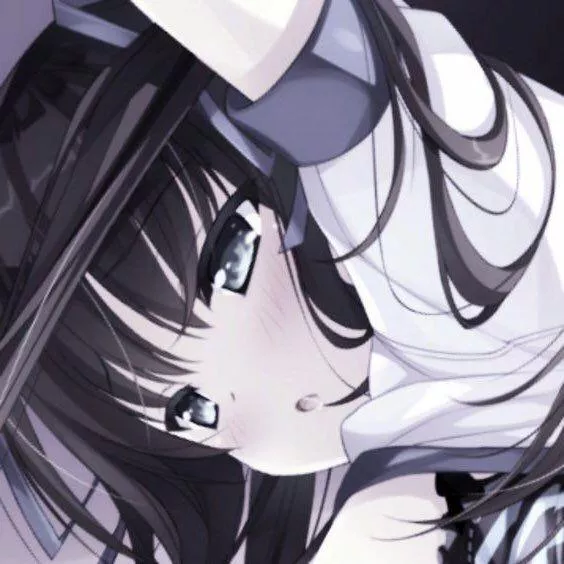 LF Color Source: black hair, gray eyes, long hair, blush, open mouth, saliva, clothes, bra, bra pull, breasts