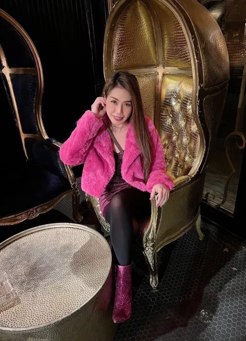 Looking classy and expensive