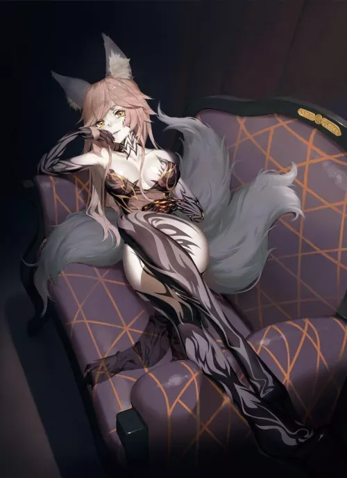 Looking sexy tamamo 