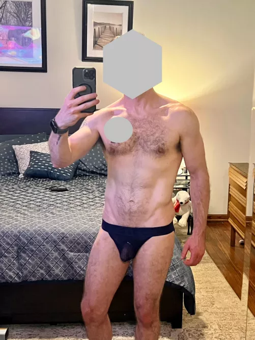 New jock is so breathable!