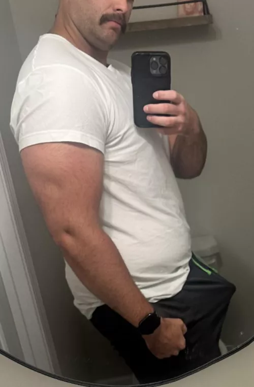 This is why I have to wear boxer briefs to the gym