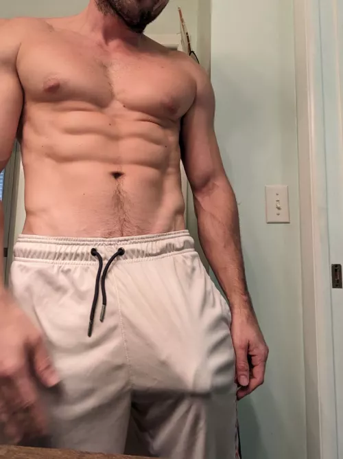 Trying out my gym shorts 