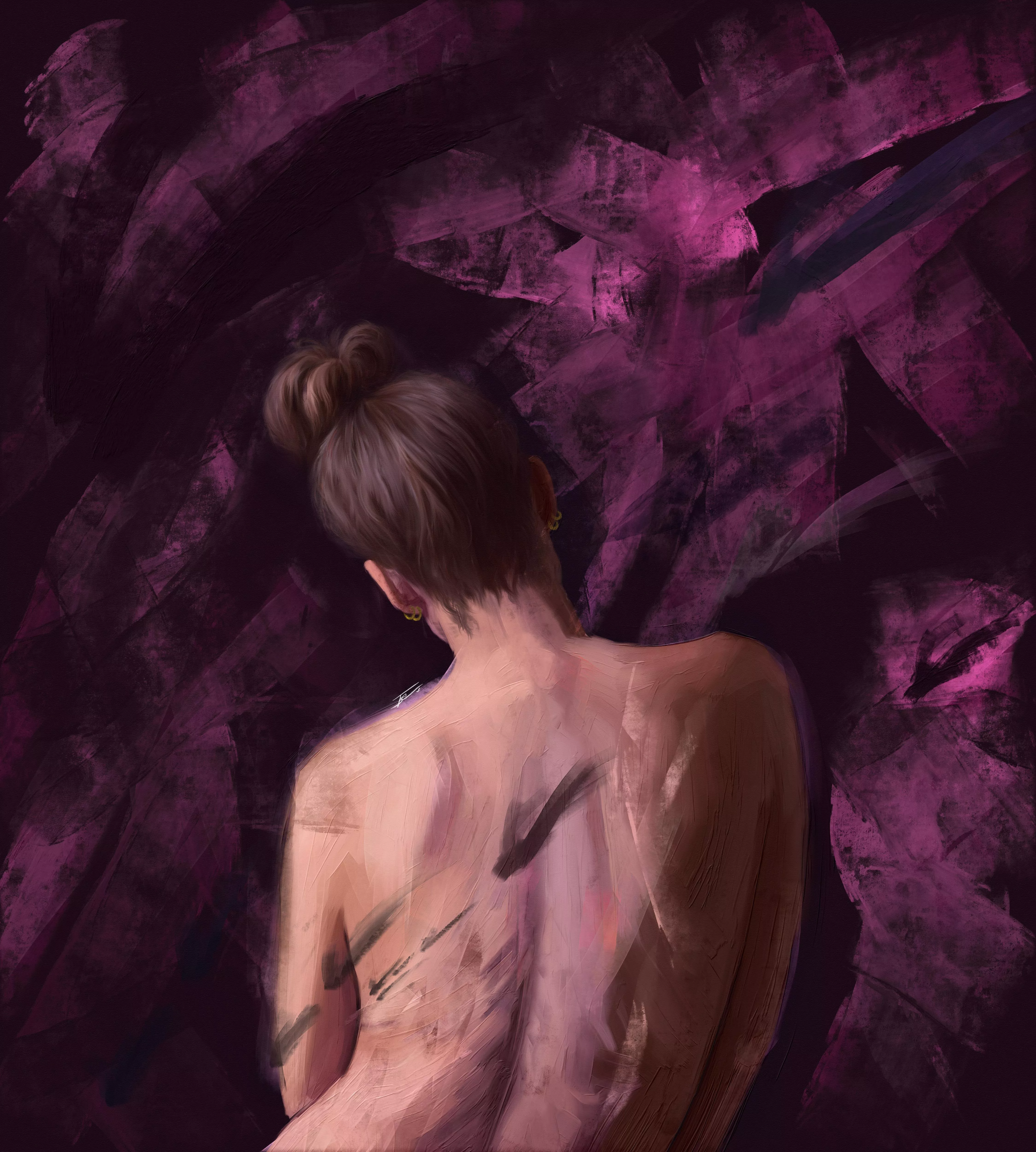 Untitled Portrait, by me