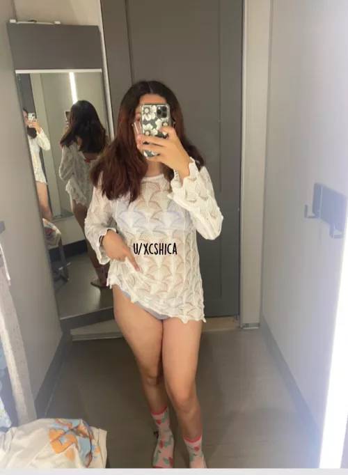 a beautiful cover up for the beach