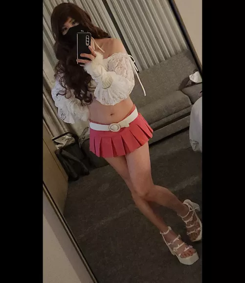 Felt pretty in this 😊💝