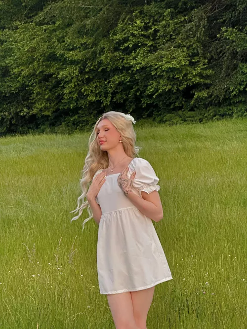 I love going outside for my pictures recently